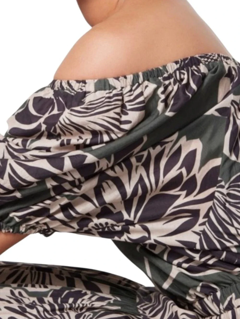 Velvet by Graham & Spencer Raya Printed Silk Cotton Maxi Dress XSmall